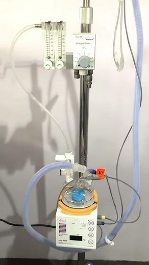 High Flow Oxygen Therapy with 8050 Humidifier - nice Neotech Medical Systems Pvt. Ltd.,