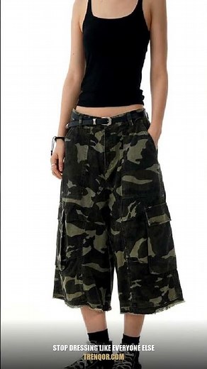 Rate this fit: Camo Deconstructed Cargo Jorts
