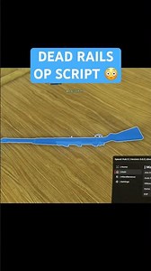 OP DEAD RAILS SCRIPT 😳 #deadrails #roblox #shorts