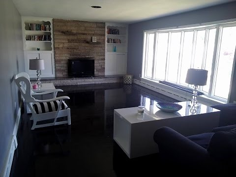 Tutorial - How to stain DARK black hardwood floors professionally by yourself