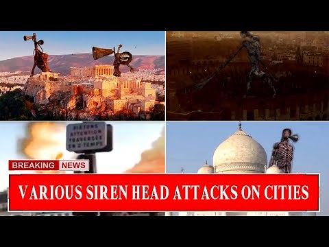 LIVE REPORT! Siren Heads Are Attacking Several Cities..! | BREAKING NEWS..!