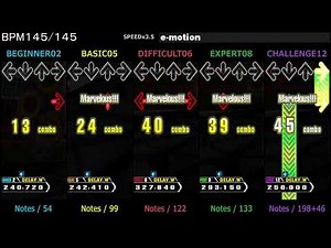 DDR / e-motion - SINGLE (DanceDanceRevolution 2ndMIX)