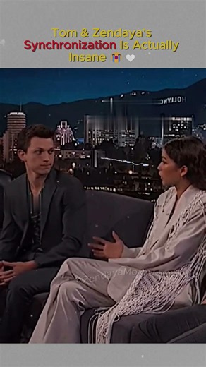 Tom & Zendaya's Synchronization Is Actually Insane 😭🤍#zendaya #tomholland