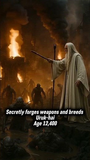 Evolution of Saruman #lotr #fantasy #lordoftherings #hobbit #history