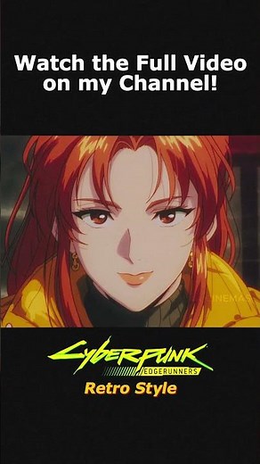 CYBERPUNK EDGERUNNERS - 90s Retro Anime