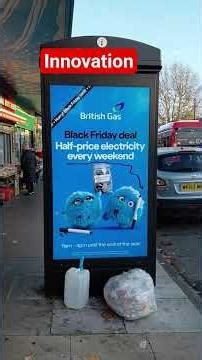 Innovation; from old red telephone box to New digital telephone system.