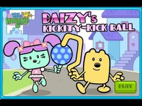 Wow Wow Wubbzy: Daizy's Kickety Kick Ball - Old Flash Games