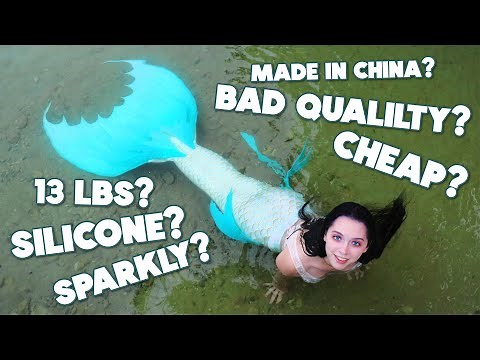 BRAVEEER SILICONE MERMAID TAIL REVIEW - Honest Review of Braveeer tails from Mermaid Travel Tails