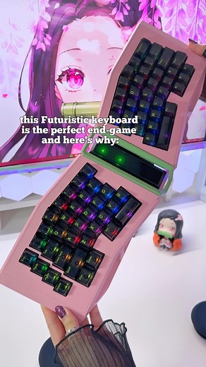 Jasmin Ang on Instagram: "AM AFA R2 is the perfect endgame keyboard and here's why! (pause to read) ❤️‍🔥 watch till the end for the brief configurations of the world's first adjustable Leaf spring mount made by @angry.miao ! its breathtaking peripherals like this reminds me why I call my setup, my Battlestation in the first place! this keyboard looks like a weapon 🫣💗 in-depth review on my Y T channel: Elyxirine 📺 part 1 quick unboxing on my previous reel ⌨️ Pre-ørder the AM AFA R2 Base kit o