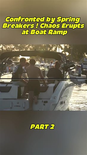 Spring Break Confrontation at Miami Boat Ramp