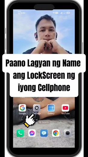 1.4M views · 7.6K reactions | #lockscreen #name #tipsandtricks #tutorial #tips | Alvin Durilag | Facebook