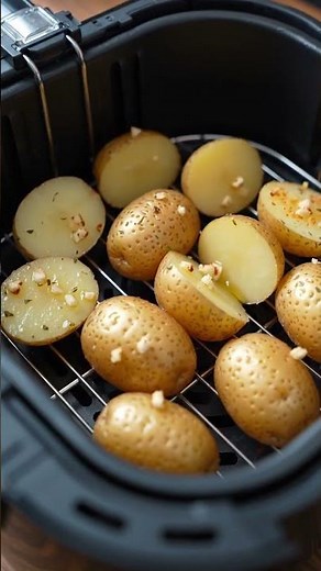 🥔✨ Crispy Garlic Roasted Potatoes