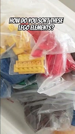 How to sort these LEGO elements? HELP!