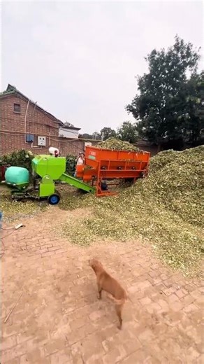 Full Silage Baler Production Line | From Mixing to Wrapping Process