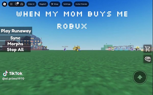 Tahuroblox: When Mom Buys Me Robux!