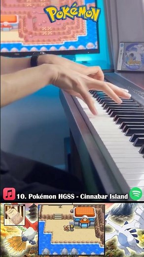 Pokémon HGSS - Cinnabar Island (Video Game Music Album, Vol. XIII) #pokemon