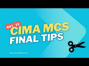 CIMA Management Case Study (MCS) May 2025 (Trimayr): Final Workshop