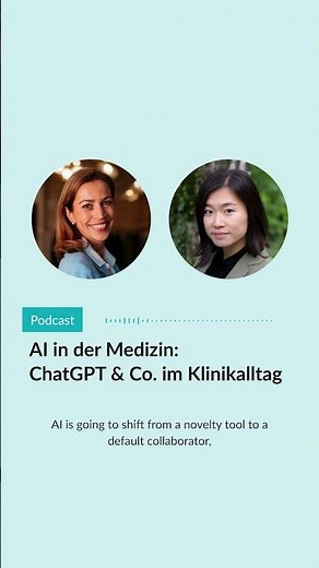 AI in der Medizin: ChatGPT & Co. im Klinikalltag | AMBOSS-Podcast