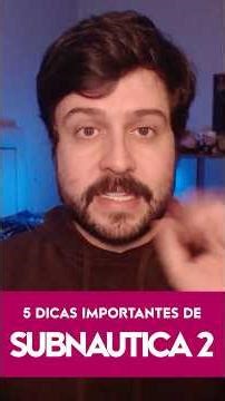 5 DICAS ESSENCIAIS PARA O COMEÇO DE SUBNAUTICA 2