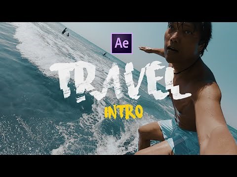 CREATE a Simple TRAVEL TITLE INTRO Animation in AFTER EFFECTS | Easy & Quick Tutorial