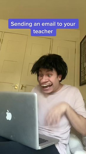 5.9K views · 187 reactions | Sending an email to your teacher #fyp #foryou #school #highschool #teacher #446 | Lucas Ivkovic | Facebook