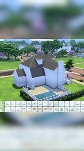 let’s build a family mansion in newcrest in the sims 4 ✨ this is a build I just started working on, and I’m excited to continue working on it! I put the shell on the gallery if you’d like to download this version. EA ID: daniellebuilds 🤍 #EAPartner #thesims4 #thesims #daniellebuilds | daniellebuilds