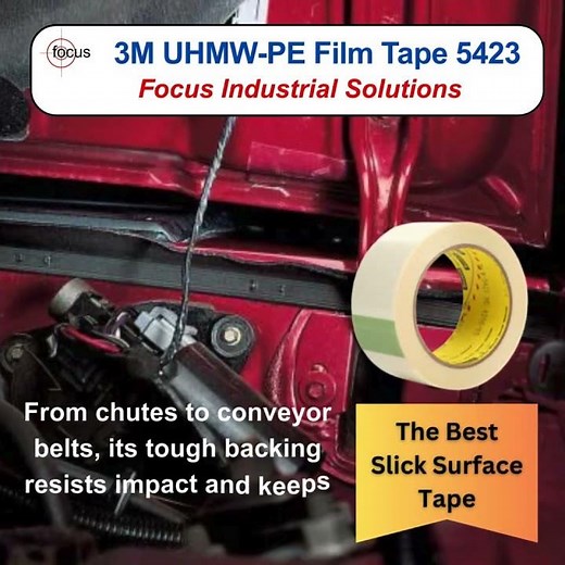 3M UHMW-PE Film Tape 5423 – Low Friction, High Durability Protection