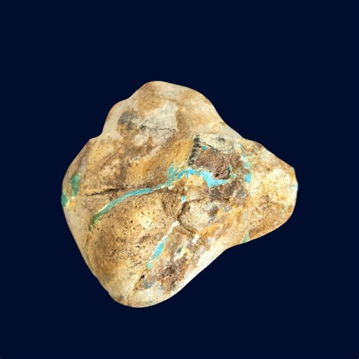 Nevada Turquoise Vein Stone From Tonopah Desert With Natural Matrix - Etsy