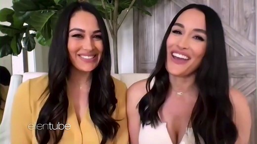 386K views · 170 shares | Two Truths and a Lie: 1. The Bella Twins had their babies at the same time. 2. The Bella Twins may come out of #WWE retirement. 3. The Bella Twins switched names halfway through their lives. Nikki Bella Brie Bella | Ellen DeGeneres | Facebook