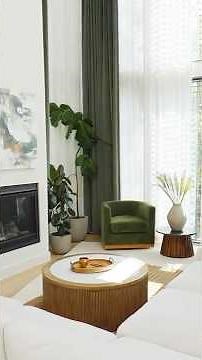 This Living Room Is Chic and Game-Day Ready