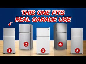 Best Garage Refrigerator 2025: Top 5 Garage-Ready Models Ranked