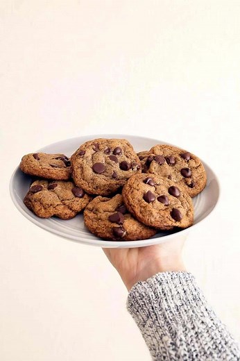 Healthy Chocolate Chip Cookies - Dessert for Two