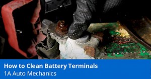 How to Clean Battery Terminals - Remove Battery Corrosion - 1A Auto