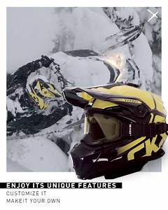 Switch from trail to backcountry with the Titan, the only fully customizable helmet on the market. | CKX