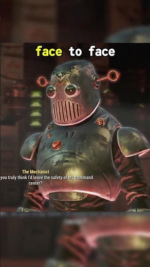 Beating the Mechanist in Automatron's Final Quest #Fallout4 #Automatron #shorts