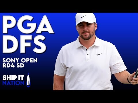 PGA Round 4 Showdown - Sony Open | DraftKings DFS Picks, Plays and Process | 01/18/26