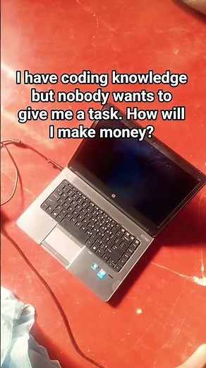 How will my coding knowledge help me make money if you don't give me a chance 😭 #moneymatters