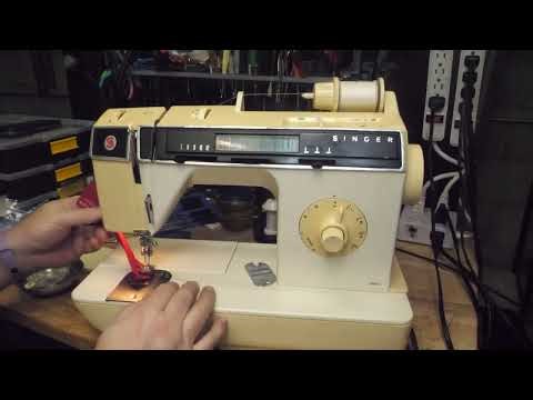 Singer 290C Chain Stitch Testing