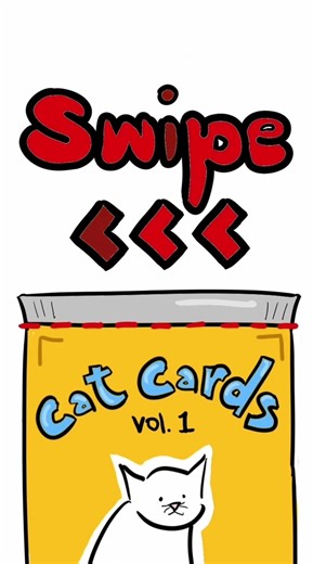 Cat Cards vol. 1 pack 5 * * * #cat #animation #interactive #kpopdemonhunters #sodapop