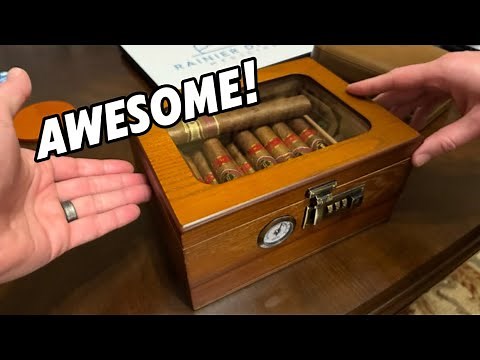 ★★★★★ Review of Tesonway Cigar Humidor, Cedar Wood Humidor