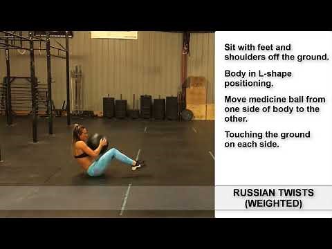 TTSL Daily Movement | How To Do Medicine Ball Russian Twists