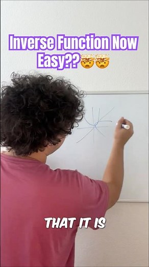 Inverse functions made EASY😮‍💨 #shorts #maths