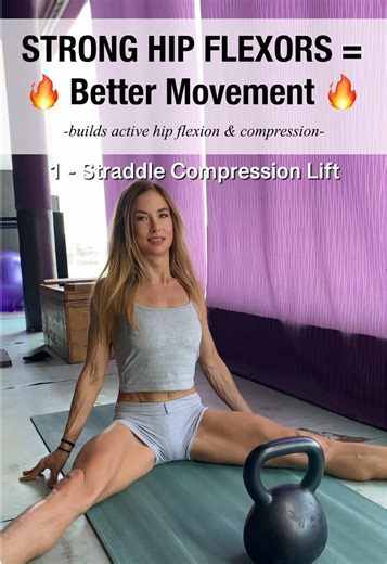 💪 Strong Hip Flexors, Better Movement 🌸 Why train the hip flexors? Strong hip flexors aren’t just about lifting your legs — they’re about how the body moves as a whole 🌊. They play a key role in posture, gait, core organization, and smooth transitions between movements. When hip flexors are weak or undertrained, the body often compensates through the low back, hamstrings, or momentum — leading to strain, loss of control, or “stuck” patterns ⚠️. Training hip flexors actively builds real compre