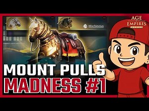 INSANE Mount Search & Mount Breeding Results in Age of Empires Mobile
