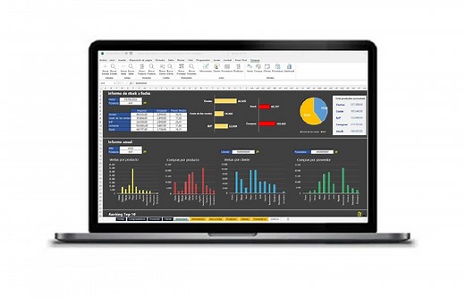 Plantilla Excel de Gestión de compras y stock