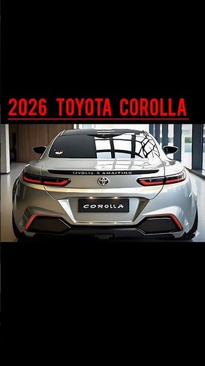 FINALLY! NEW 2026 Toyota Corolla Official Revealed