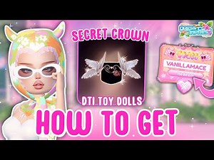 *HOW TO UNLOCK* THE EXCLUSIVE CROWN IN DRESS TO IMPRESS + TOY CODE TUTORIAL!