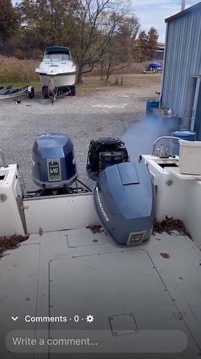 Evinrude VRO 150 Hp Outboard Engine For Sale @ borescycle dot com Fresh Water