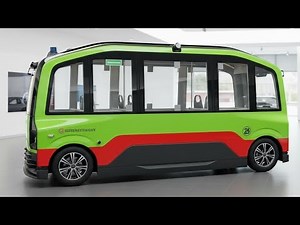 2026 This autonomous electric bus will change public transport in Germany!