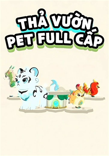 Pet level 7 full cấp sau 4 ngày thả vườn #boppidaddi #playtogetherVNG #playtogether #ptgcreator #gamingontiktok